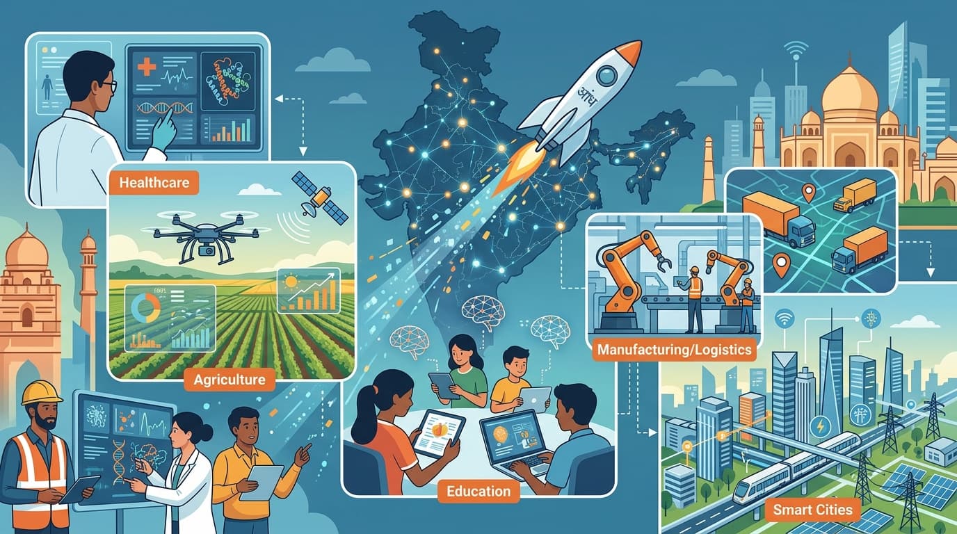 India's Artificial Intelligence Mission: Scaling Machine Learning Across Key Sectors