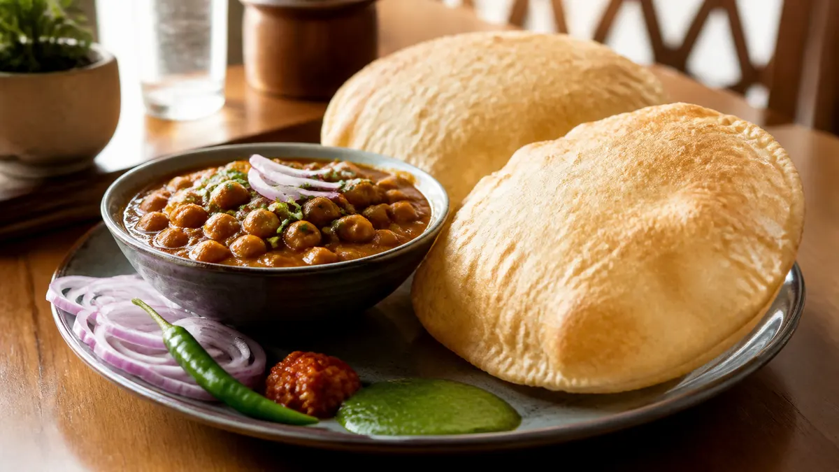 Authentic Chole Bhature Recipe: How to Make North Indian Style Chole Bhature